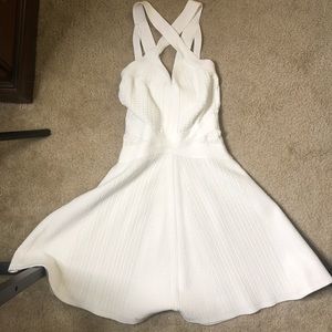 Guess Halter Textured Dress